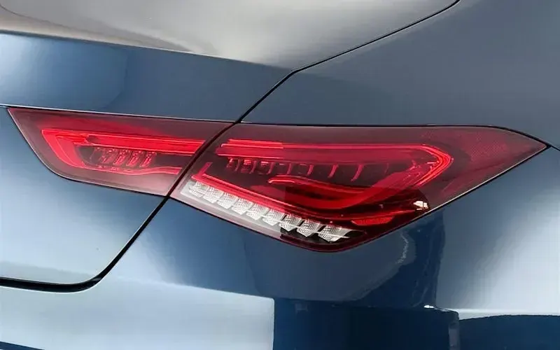 Used Mercedes E250 AMG line 218 HP (160 kW) 2023 Blue Sedan
