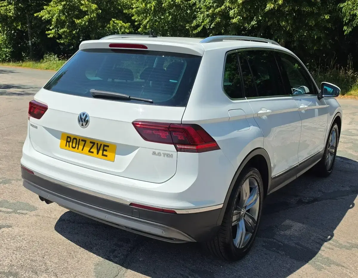 Used VW Tiguan SEL 2017 White SUV