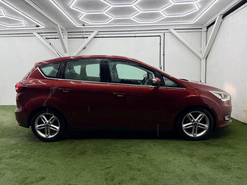 Used Ford C-MAX Titanium X 125 HP (91 kW) 2016 Red MPV