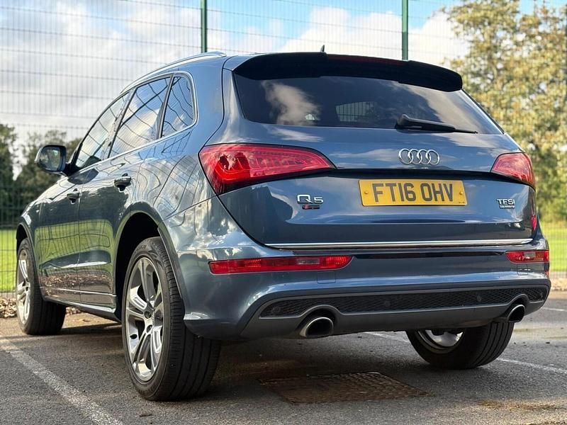 Used Audi Q5 S-line plus 230 HP (169 kW) 2016 Blue SUV