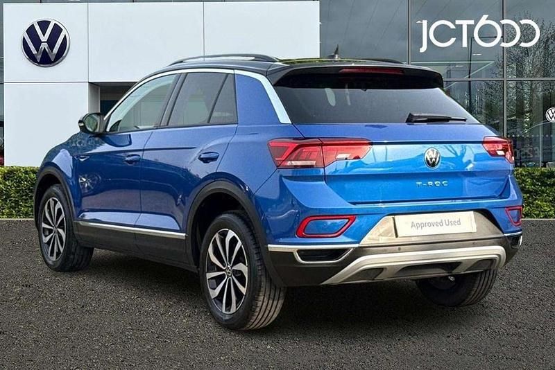 Used VW T-Roc Style 110 HP (80 kW) 2023 Blue SUV