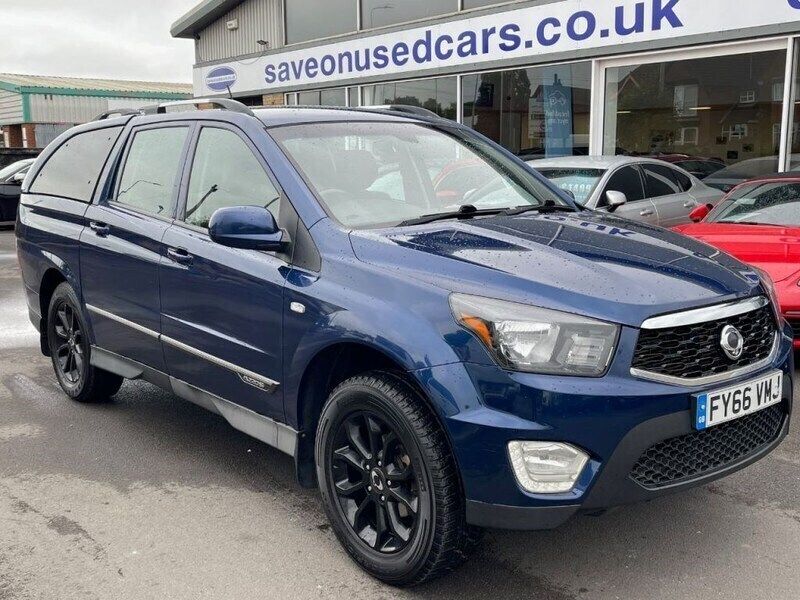 Blue Used 2016 Ssangyong (KGM) Musso Pickup | £6,000 - Image 1/4