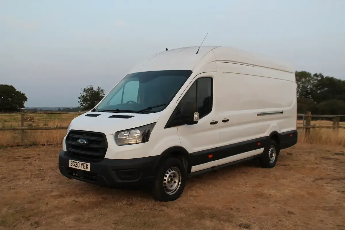 Used Ford Transit 130 HP (95 kW) 2020 White Van