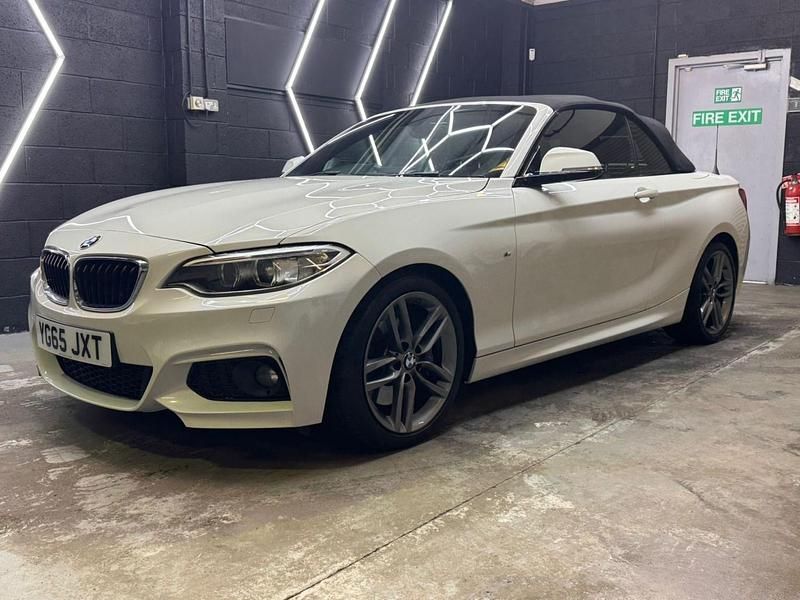 Used BMW 220 M Sport 2015 White Cabriolet