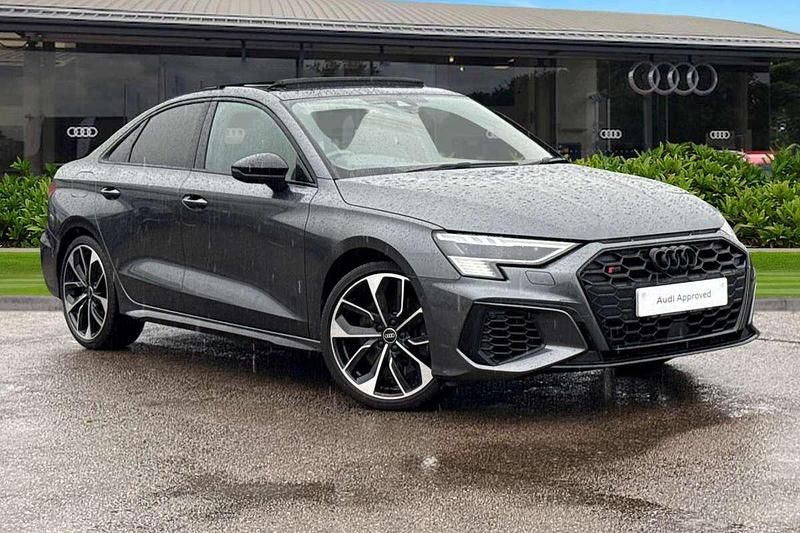 Grey Used 2022 Audi S3 Advanced Sedan | £35,690 (Fair price) - Image 1/4