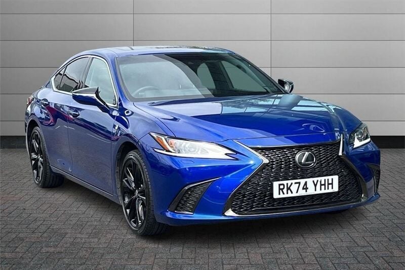 Azure blue Used 2024 Lexus ES300H Sport Line Sedan | £35,479 (Fair price) - Image 1/4