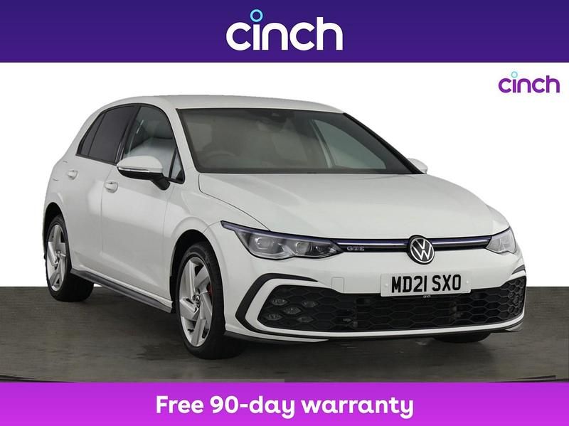 White Used 2021 VW Golf VIII GTE Hatchback | £18,999 (Fair price) - Image 1/3