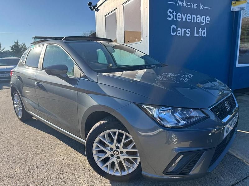 Begagnad Seat Ibiza Design 75 HK (55 kW) 2018 Grå Halvkombi