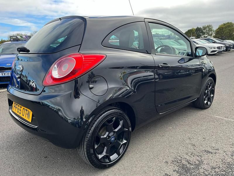 Used Ford Ka Zetec 69 HP (50 kW) 2016 Black Hatchback