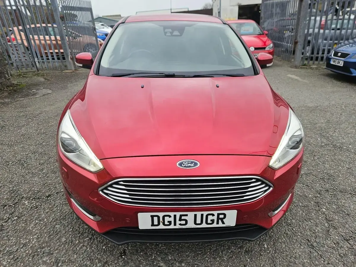 Used Ford Focus Titanium X 2015 Red Hatchback