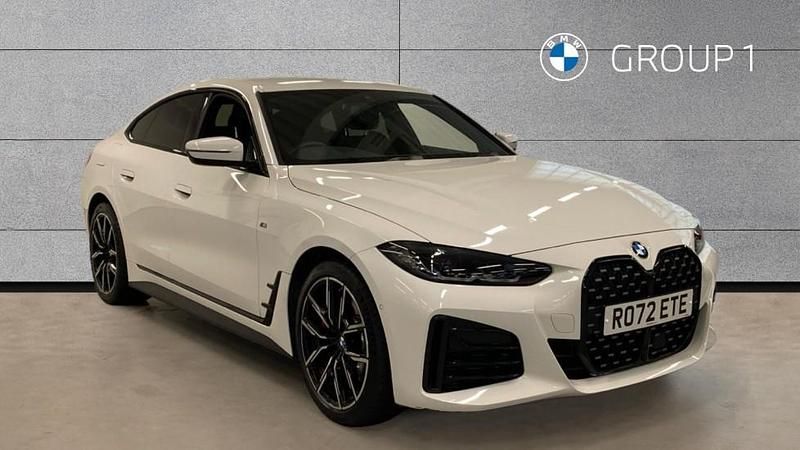 White Used 2023 BMW 420 Gran Coupé M Sport Coupe | £33,450 (Fair price) - Image 1/4