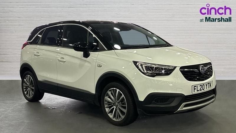 Used Vauxhall Crossland X 110 HP (80 kW) 2020 White SUV