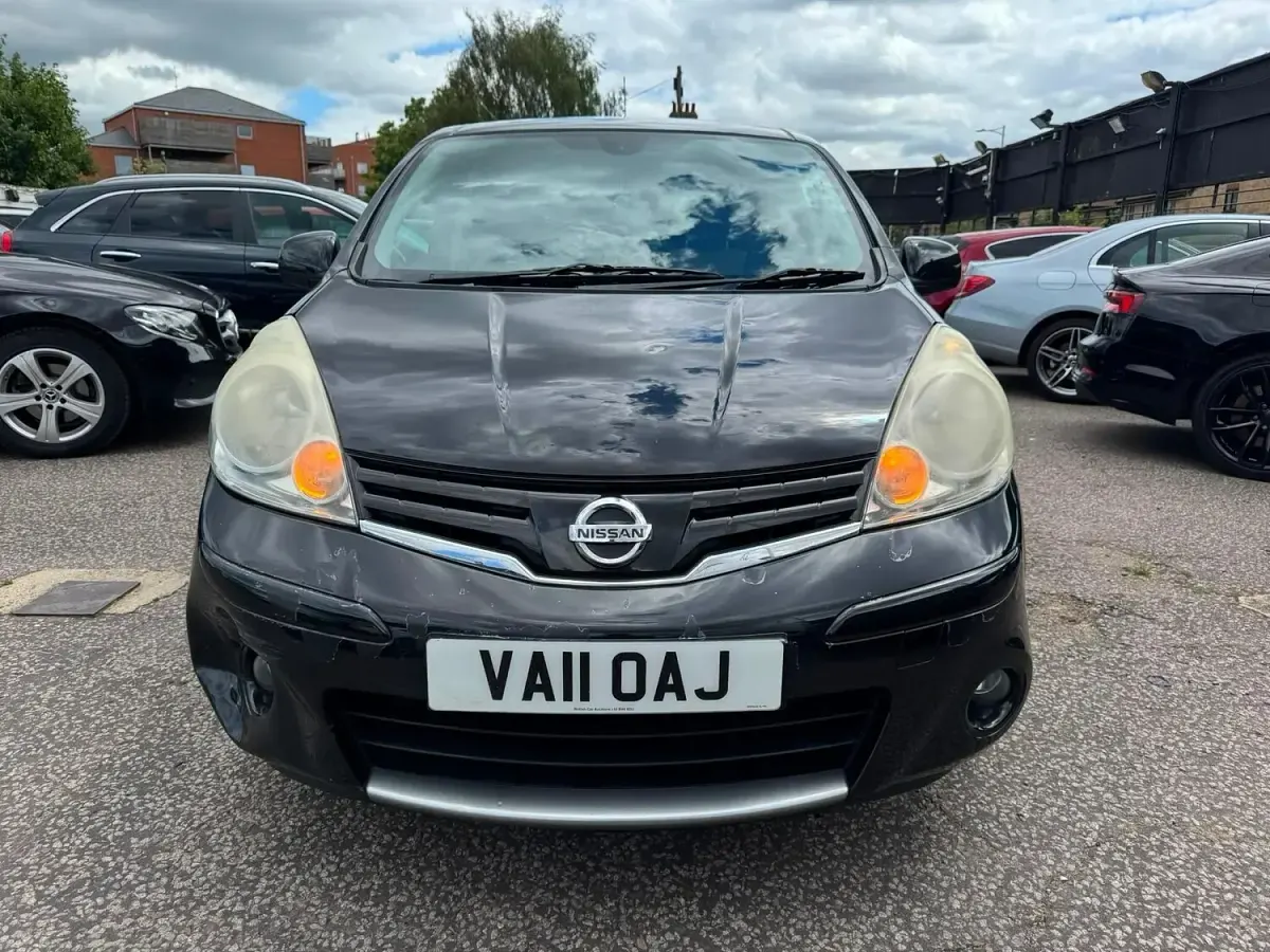 Used Nissan Note N-TEC 110 HP (80 kW) 2011 Black Hatchback