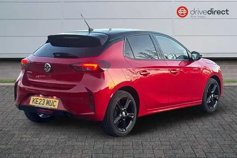 Used Vauxhall Corsa 75 HP (55 kW) 2023 Red Hatchback