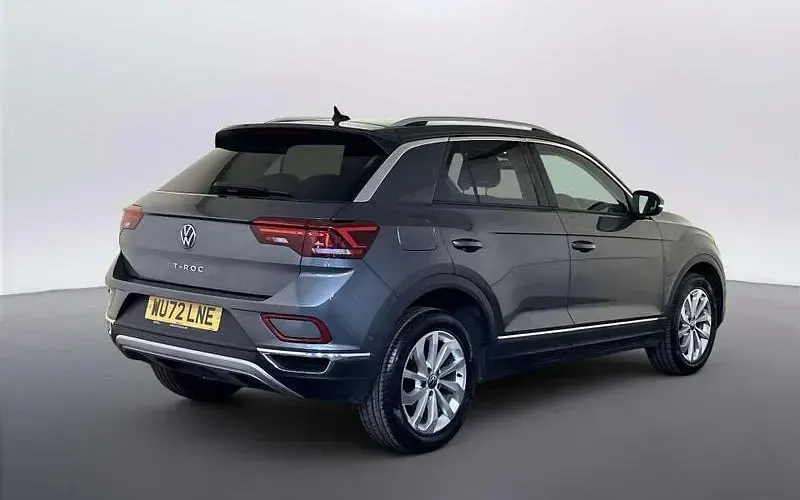 Used VW T-Roc Style 116 HP (85 kW) 2022 Grey SUV