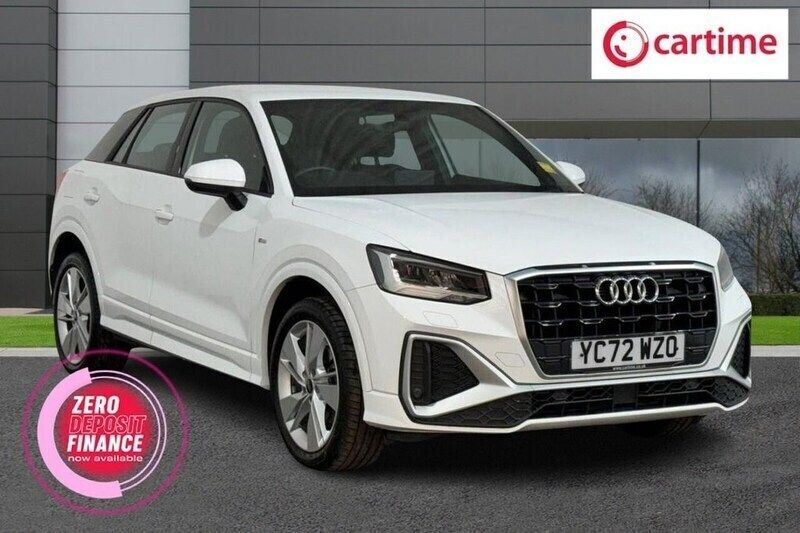 White Used 2022 Audi Q2 S-Line SUV | £20,025 (Fair price) - Image 1/3