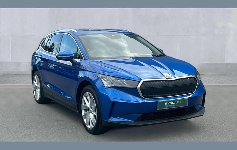 Blue Used 2025 Skoda Enyaq iV SUV | £31,250 (A bit pricey) - Image 1/4
