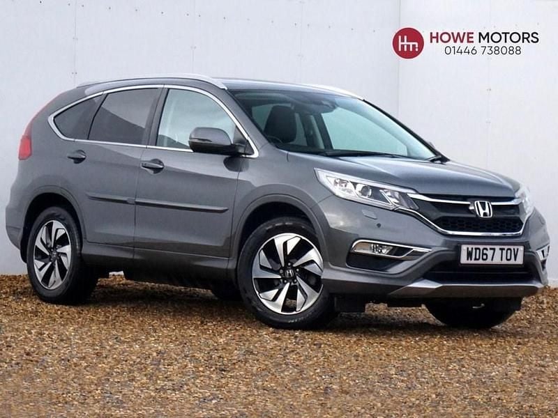 Grey Used 2017 Honda CR-V EX SUV | £17,940 (A bit pricey) - Image 1/4