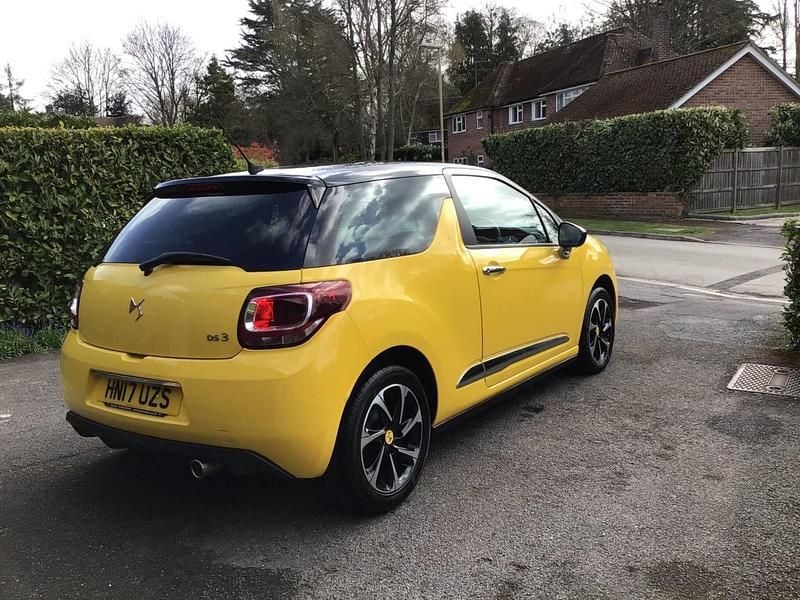 Used DS Automobiles DS3 Elegance 2017 Yellow Hatchback