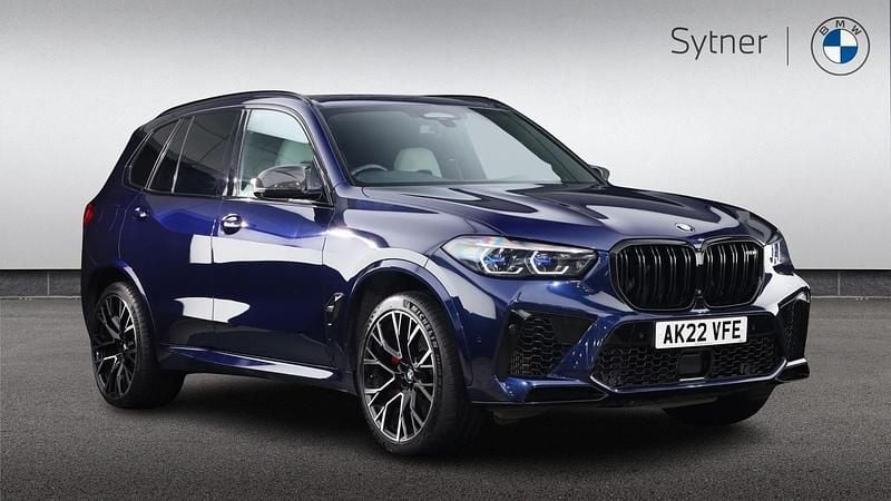Blue Used 2022 BMW X5 M Competition Edition SUV | £69,500 (Fair price) - Image 1/4
