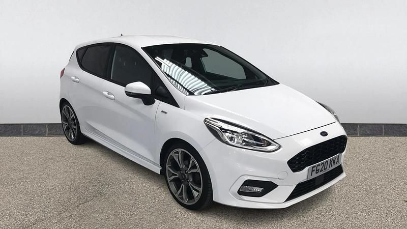 Used Ford Fiesta ST-Line X 95 HP (69 kW) 2020 White Hatchback
