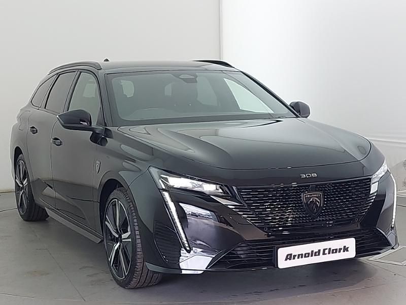 Black New 2025 Peugeot 308 GTi Estate | £26,498 - Image 1/4