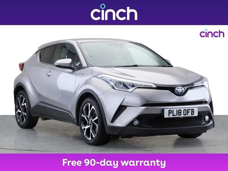Silver Used 2018 Toyota C-HR Design SUV | £13,449 (A bit pricey) - Image 1/3