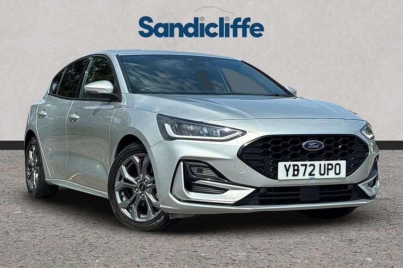 Silver Used 2023 Ford Focus ST-Line Hatchback | £16,323 (Fair price) - Image 1/4