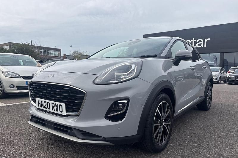 Used Ford Puma Titanium 125 HP (91 kW) 2020 Grey SUV