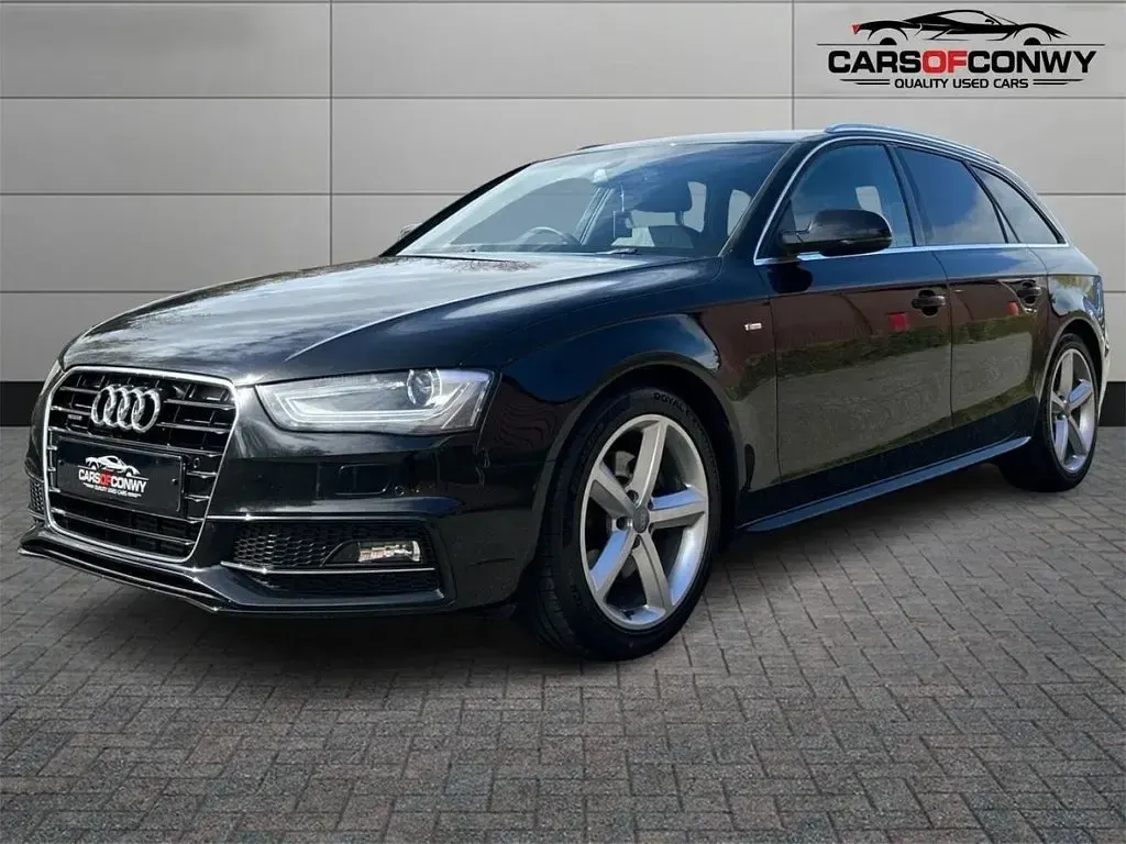 Used Audi A4 S-Line 177 HP (130 kW) 2013 Black Estate