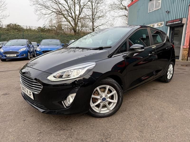 Used Ford Fiesta Zetec 2017 Black Hatchback