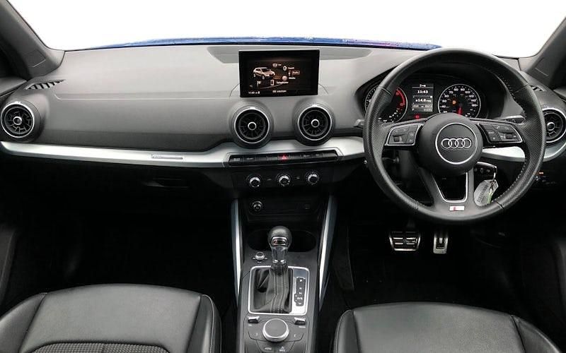 Used Audi Q2 S-Line 116 HP (85 kW) 2020 Blue SUV