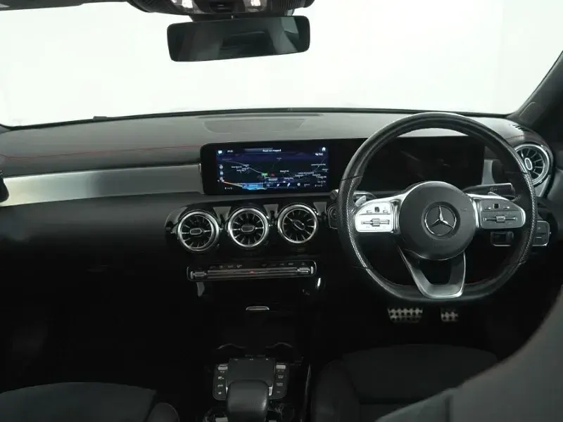 Used Mercedes CLA180 AMG Line Premium Plus 136 HP (100 kW) 2023 Black Coupe