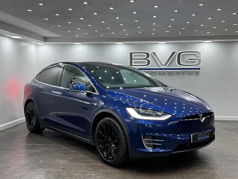 Used Tesla Model X 244 kW (333 HP) 2018 Blue SUV
