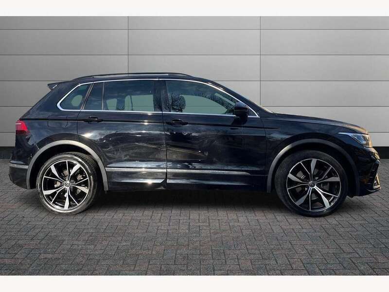 Used VW Tiguan R-line 245 HP (180 kW) 2021 Black SUV