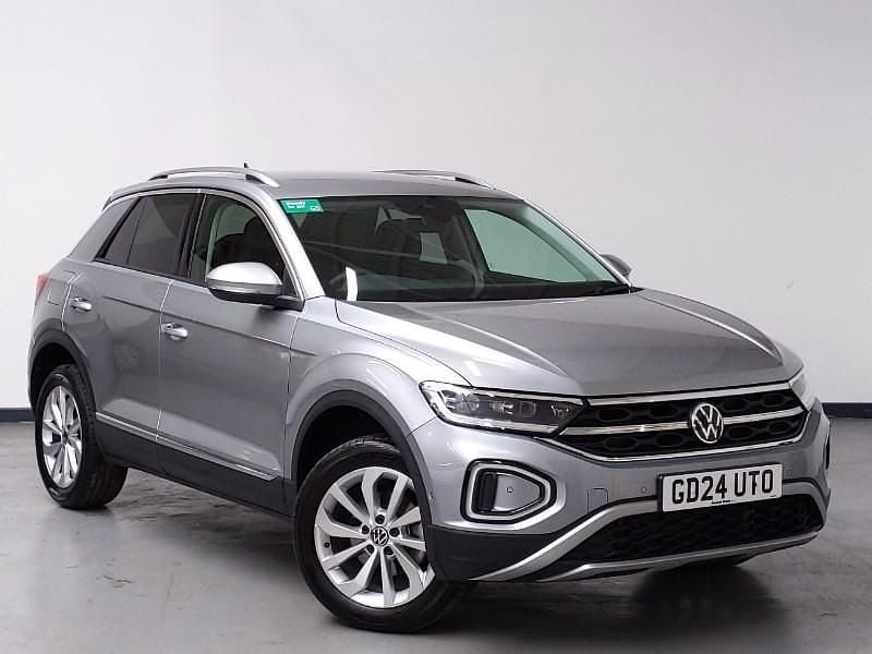 Silver Used 2024 VW T-Roc Style SUV | £24,498 (Fair price) - Image 1/4