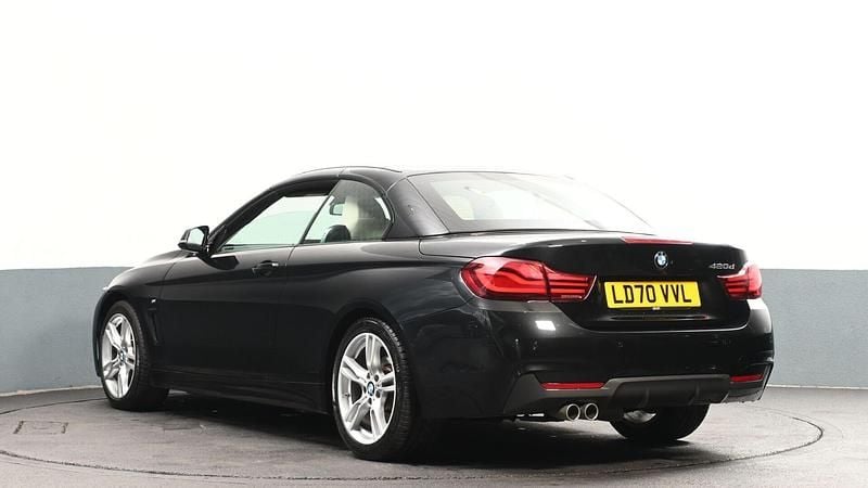 Used BMW 420 M Sport 187 HP (137 kW) 2020 Black Cabriolet