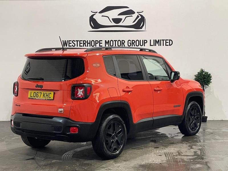 Used Jeep Renegade 140 HP (102 kW) 2017 Orange SUV