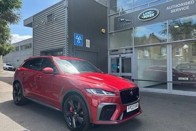 Red Used 2022 Jaguar F-Pace SVR SUV | £52,495 - Image 1/1