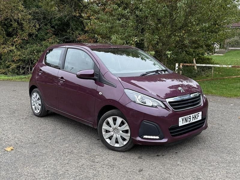 Used Peugeot 108 Active 72 HP (52 kW) 2019 Purple Hatchback
