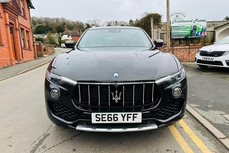 Black Used 2016 Maserati Levante SUV | £20,990 (Fair price) - Image 1/1