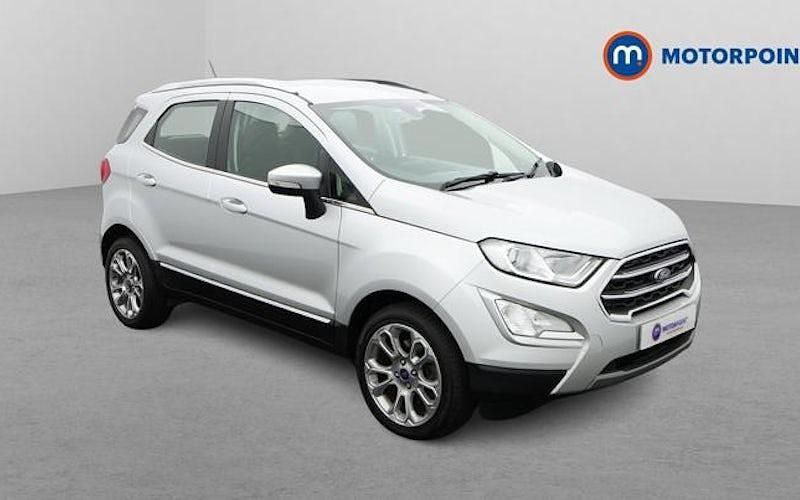 Usado Ford Ecosport Titanium 125 HP (91 kW) 2019 Prateado SUV