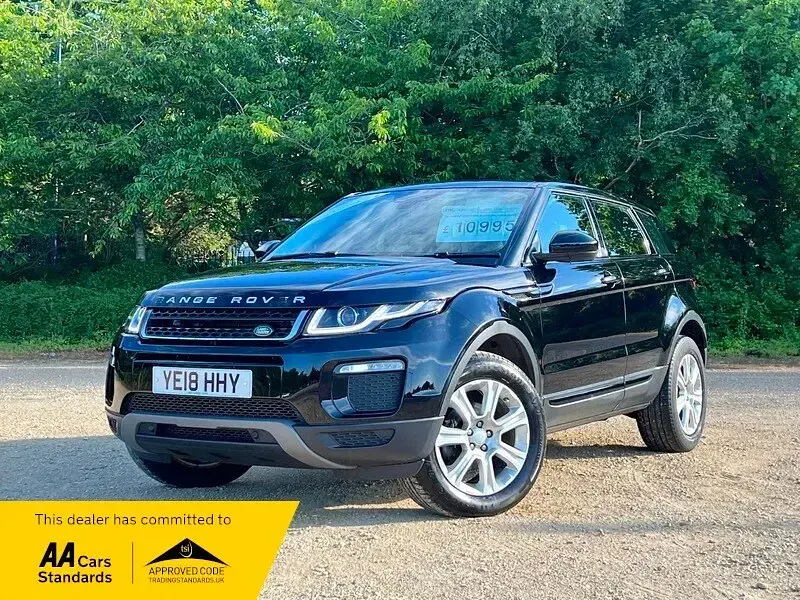 Used Land Rover Range Rover evoque SE 150 HP (110 kW) 2018 Black Estate