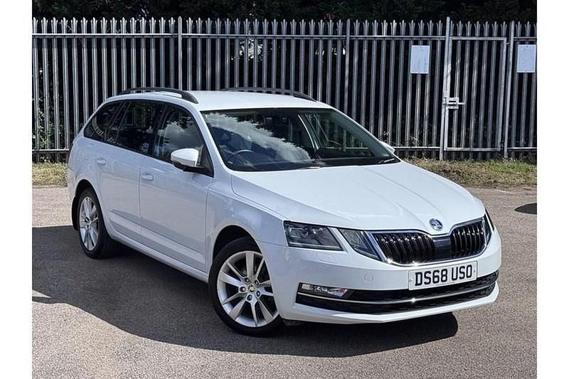 White Used 2018 Skoda Octavia SE L Estate | £10,590 (Fair price) - Image 1/1