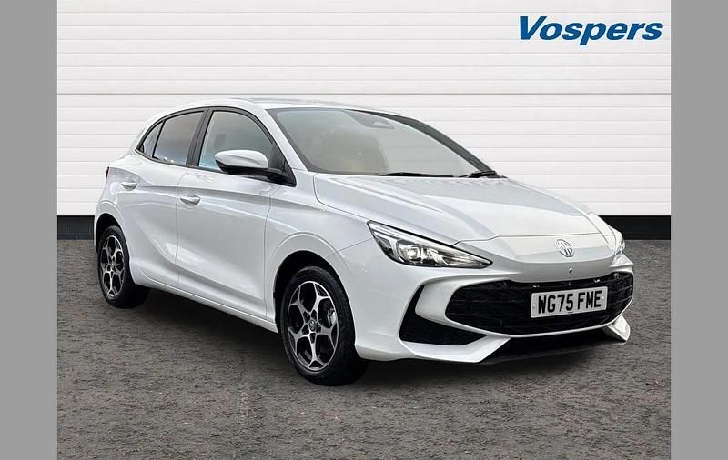 White New 2025 MG MG3 Trophy Hatchback | £16,074 (Good price) - Image 1/4
