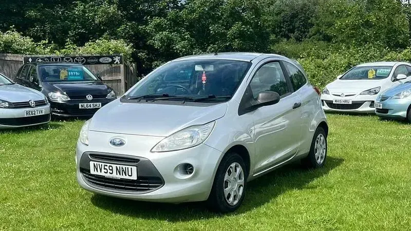 Used Ford Ka Studio 69 HP (50 kW) 2010 Silver Hatchback