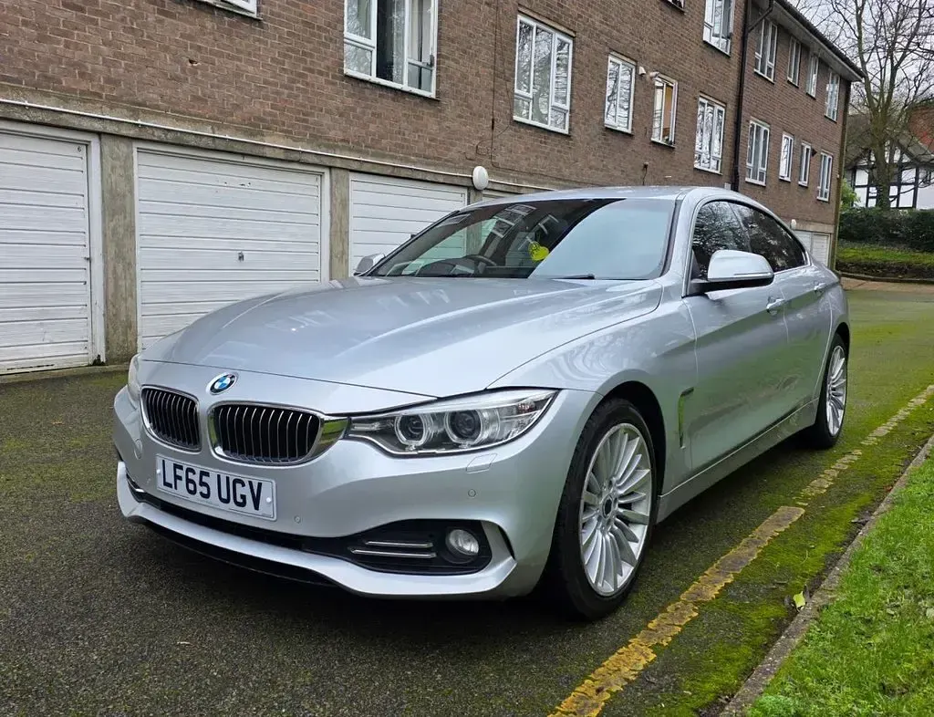 Used BMW 420 Luxury Line 190 HP (139 kW) 2015 Silver Coupe