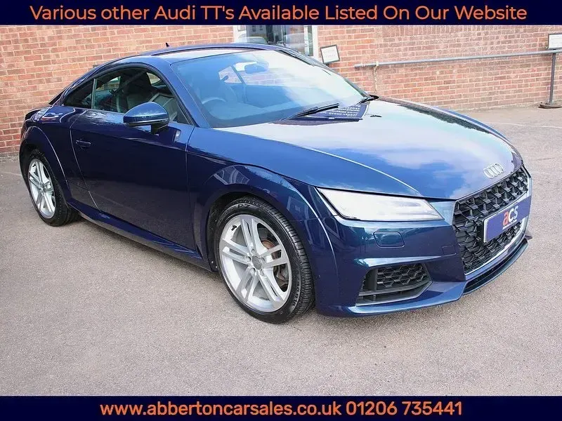 Used Audi TT Sport 245 HP (180 kW) 2019 Blue Coupe