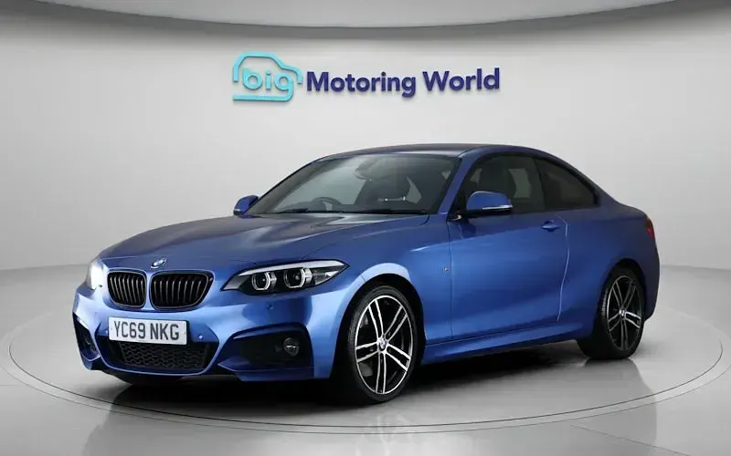 Used BMW 230 M Sport 252 HP (185 kW) 2019 Blue Coupe