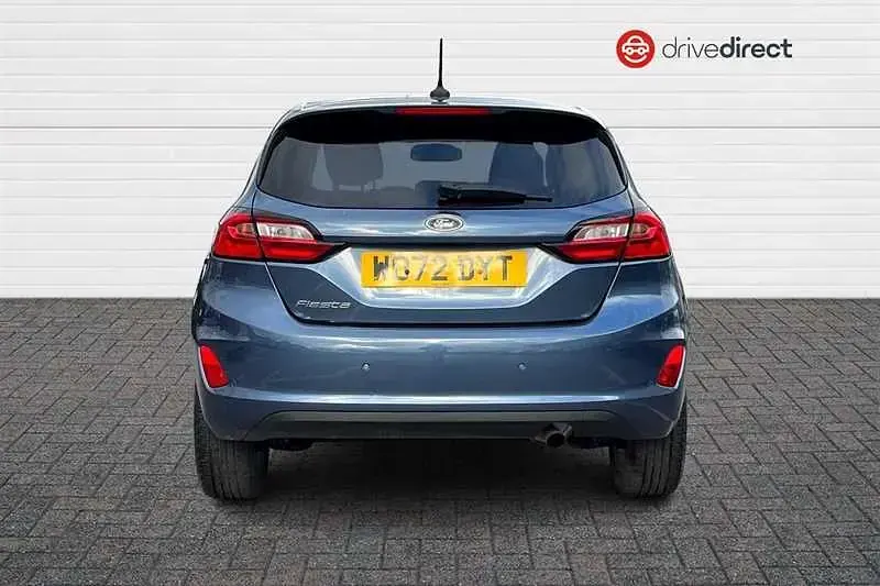 Used Ford Fiesta Titanium 2023 Blue Hatchback